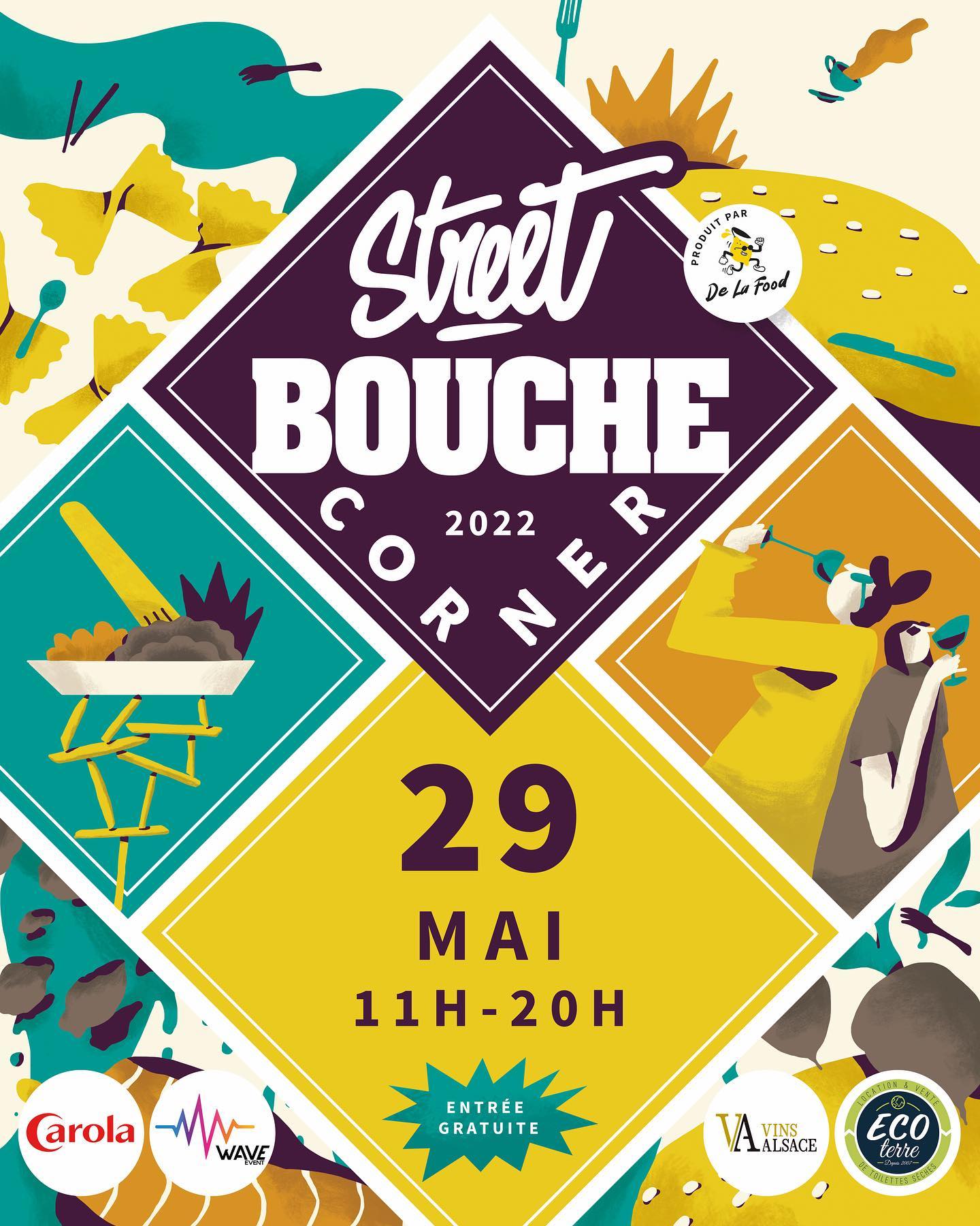streetbouche corner place de zurich strasbourg mai 2022 - Street Bouche